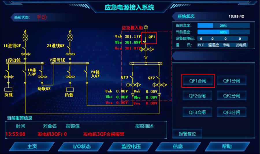 低压应急发电车快速接入箱的智能化设计